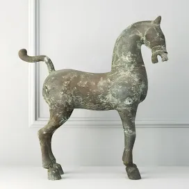 Bronze horse